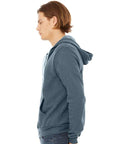 BELLA + CANVAS Unisex Sponge Fleece Full-Zip Hoodie Sweatshirt 3739