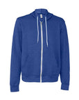 BELLA + CANVAS Unisex Sponge Fleece Full-Zip Hoodie Sweatshirt 3739