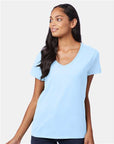 Hanes Women's Perfect-T V-Neck T-Shirt S04V