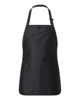 Q-Tees Full-Length Apron with Pouch Pocket Q4250