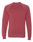 Independent Trading Co. Unisex Special Blend Raglan Crewneck Sweatshirt PRM30SBC