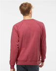 Independent Trading Co. Unisex Special Blend Raglan Crewneck Sweatshirt PRM30SBC
