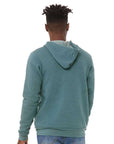 BELLA + CANVAS Unisex Sponge Fleece Full-Zip Hoodie Sweatshirt 3739