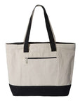 Q-Tees 19L Zippered Tote Q1300
