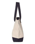 Q-Tees 19L Zippered Tote Q1300
