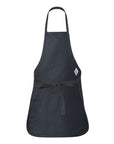 Q-Tees Full-Length Apron with Pouch Pocket Q4250