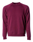 Independent Trading Co. Unisex Special Blend Raglan Crewneck Sweatshirt PRM30SBC