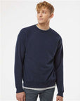 Independent Trading Co. Unisex Special Blend Raglan Crewneck Sweatshirt PRM30SBC