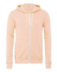 BELLA + CANVAS Unisex Sponge Fleece Full-Zip Hoodie Sweatshirt 3739