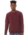 BELLA + CANVAS Unisex Sponge Fleece Raglan Crewneck Sweatshirt 3901