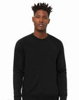 BELLA + CANVAS Unisex Sponge Fleece Raglan Crewneck Sweatshirt 3901