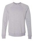 BELLA + CANVAS Unisex Sponge Fleece Raglan Crewneck Sweatshirt 3901