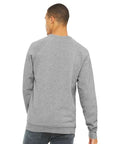 BELLA + CANVAS Unisex Sponge Fleece Raglan Crewneck Sweatshirt 3901