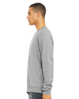 BELLA + CANVAS Unisex Sponge Fleece Raglan Crewneck Sweatshirt 3901
