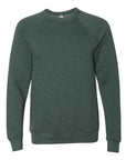 BELLA + CANVAS Unisex Sponge Fleece Raglan Crewneck Sweatshirt 3901