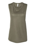 BELLA + CANVAS Women's Flowy Scoop Muscle Tank 8803
