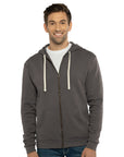 Next Level Unisex Santa Barbara Full-Zip Hooded Sweatshirt 9602