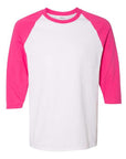 Gildan Unisex Heavy Cotton™ Raglan Three-Quarter Sleeve T-Shirt 5700