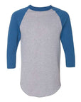 Augusta Sportswear Unisex Three-Quarter Raglan Sleeve Baseball Jersey T-Shirt 4420
