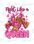 22x48 Inches Breast Cancer Awareness Gang sheet