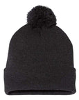 Sportsman 12" Pom-Pom Cuffed Beanie SP15
