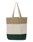 Q-Tees 11L Tri-Color Tote Q125900