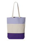 Q-Tees 11L Tri-Color Tote Q125900