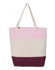 Q-Tees 11L Tri-Color Tote Q125900