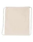 Q-Tees Large Economical Cotton Drawstring Bag Q4500L