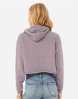 BELLA + CANVAS Women's Crop Fleece Hoodie Sweatshirt 7502