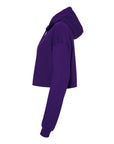 BELLA + CANVAS Women's Crop Fleece Hoodie Sweatshirt 7502