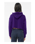 BELLA + CANVAS Women's Crop Fleece Hoodie Sweatshirt 7502