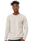 BELLA + CANVAS Unisex Sponge Fleece Raglan Crewneck Sweatshirt 3901