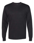 Hanes Unisex Workwear Long Sleeve Pocket T-Shirt W120