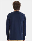 Hanes Unisex Workwear Long Sleeve Pocket T-Shirt W120