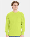 Hanes Unisex Workwear Long Sleeve Pocket T-Shirt W120