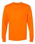 Hanes Unisex Workwear Long Sleeve Pocket T-Shirt W120