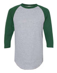Augusta Sportswear Unisex Three-Quarter Raglan Sleeve Baseball Jersey T-Shirt 4420