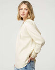 Independent Trading Co. Women’s Lightweight California Wave Wash Hooded Sweatshirt PRM2500