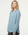 Independent Trading Co. Women’s Lightweight California Wave Wash Hooded Sweatshirt PRM2500
