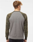 Independent Trading Co. Unisex Special Blend Raglan Crewneck Sweatshirt PRM30SBC