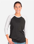 Next Level Unisex Triblend Three-Quarter Raglan T-Shirt 6051