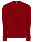 Next Level Unisex Santa Barbara Pocket Crewneck Sweatshirt 9001