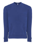 Next Level Unisex Santa Barbara Pocket Crewneck Sweatshirt 9001