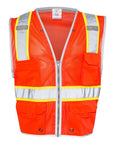 Kishigo Unisex Premium Brilliant Series® Heavy-Duty Class 2 Vest 1510-1511