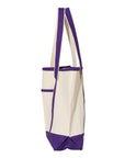 Q-Tees 34.6L Large Canvas Deluxe Tote Q1500