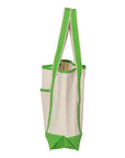 Q-Tees 34.6L Large Canvas Deluxe Tote Q1500