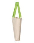Q-Tees 11L Canvas Tote with Contrast-Color Handles Q4400