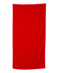 Q-Tees Velour Beach Towel QV3060