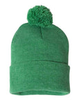 Sportsman 12" Pom-Pom Cuffed Beanie SP15
